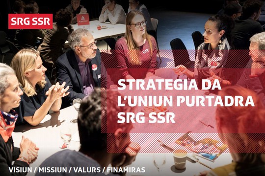 Bild von La SRG SSR ha ina nova strategia da la societad