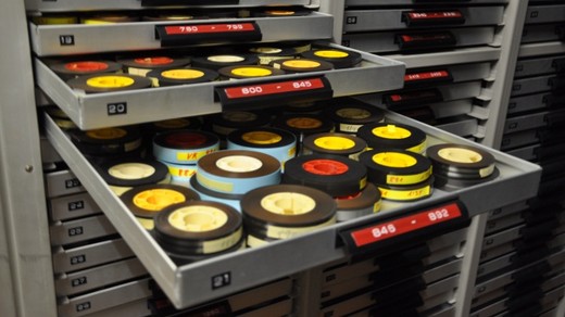 Bild von Einblick in das audiovisuelle Gedächtnis von SRF