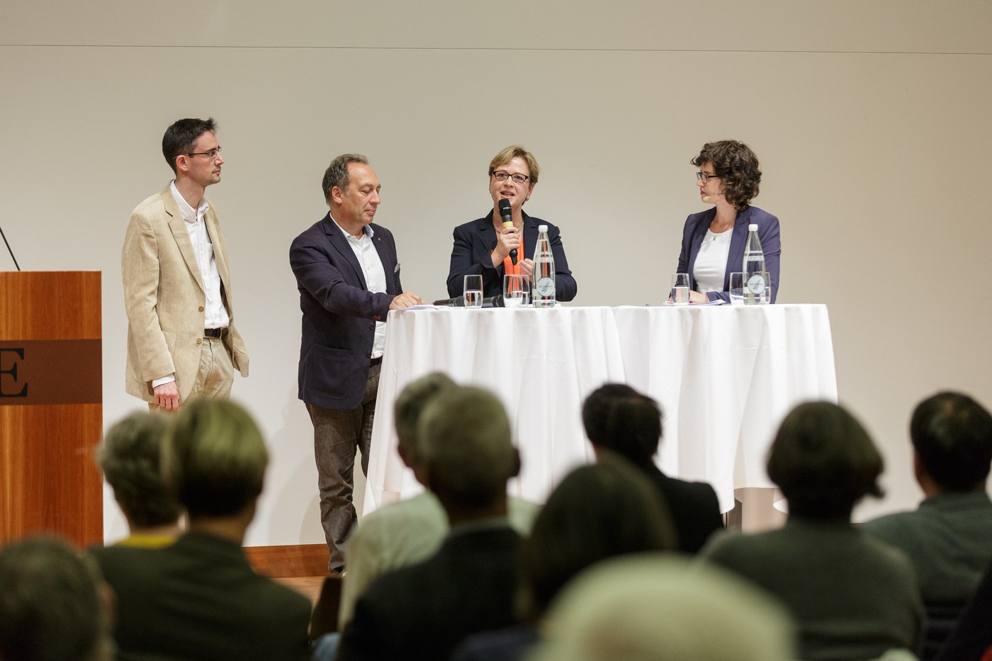 Podiumsdiskussion am Medienforum