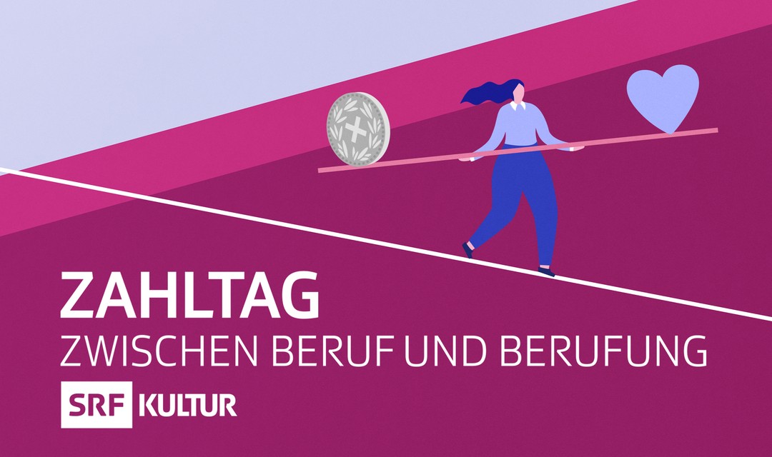 Keyvisual «Schwerpunkt Zahltag – Zwischen Beruf und Berufung»