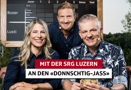 Bild von Mit der SRG Luzern an den «Donnschtig-Jass» in Ruswil