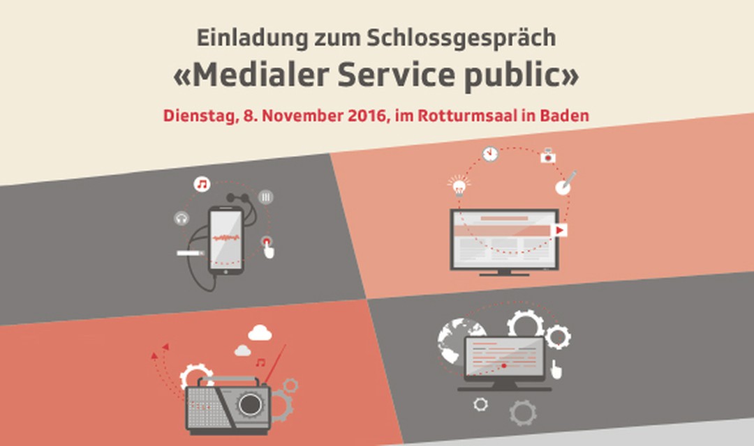 Bild von Schlossgespräch zum medialen Service public