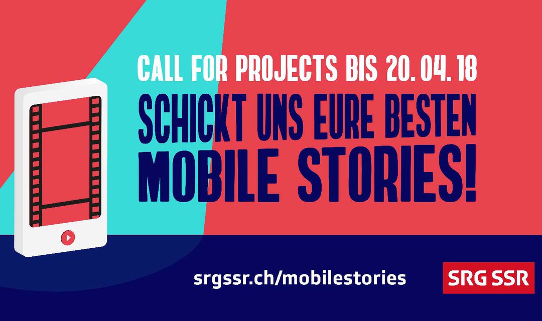 Bild von Ausschreibung für Mobile Stories 2018 lanciert