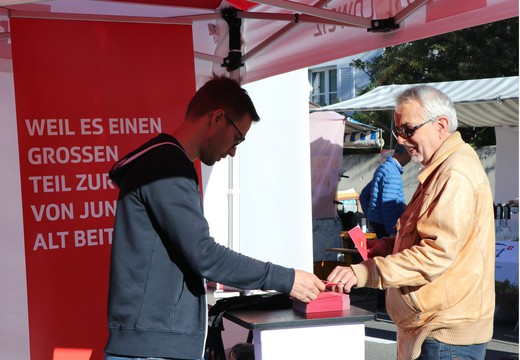 Bild von Am Herbstmarkt in Heiden