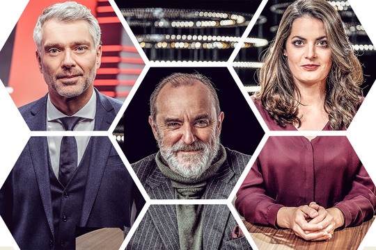 Bild von Raum und Regeln für Meinung in der Redaktion