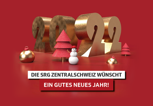 Bild von (Video) Die SRG Zentralschweiz wünscht Ihnen ein gutes neues Jahr!
