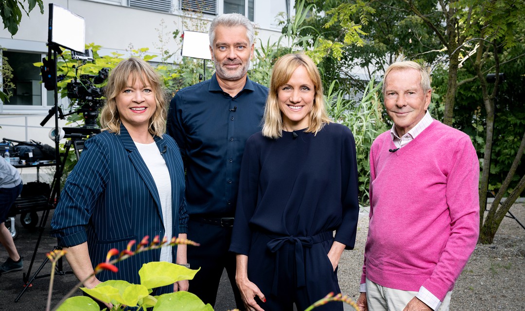 Daniela Lager, Sandro Brotz, Barbara Lüthi und Kurt Aeschbacher