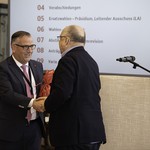 Der Schwyzer Landesstatthalter Michael Stähli (links) und Niklaus Zeier.