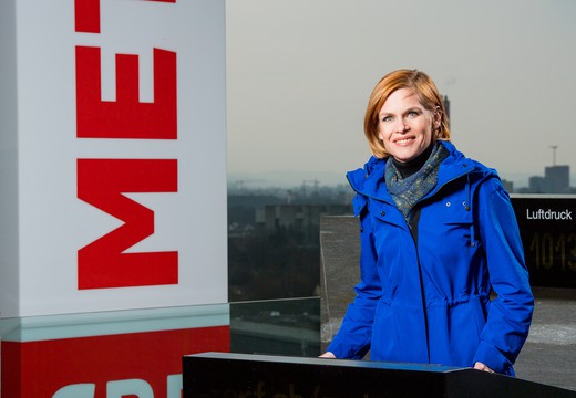 Bild von «SRF Meteo»: Sandra Boner ist zurück am Bildschirm