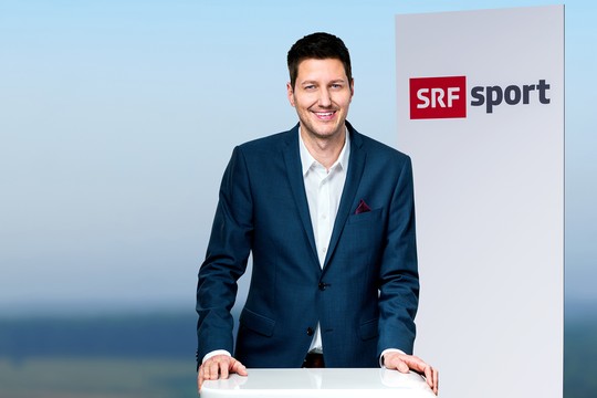 Bild von Reto Müller ergänzt das Live-Team von SRF Sport