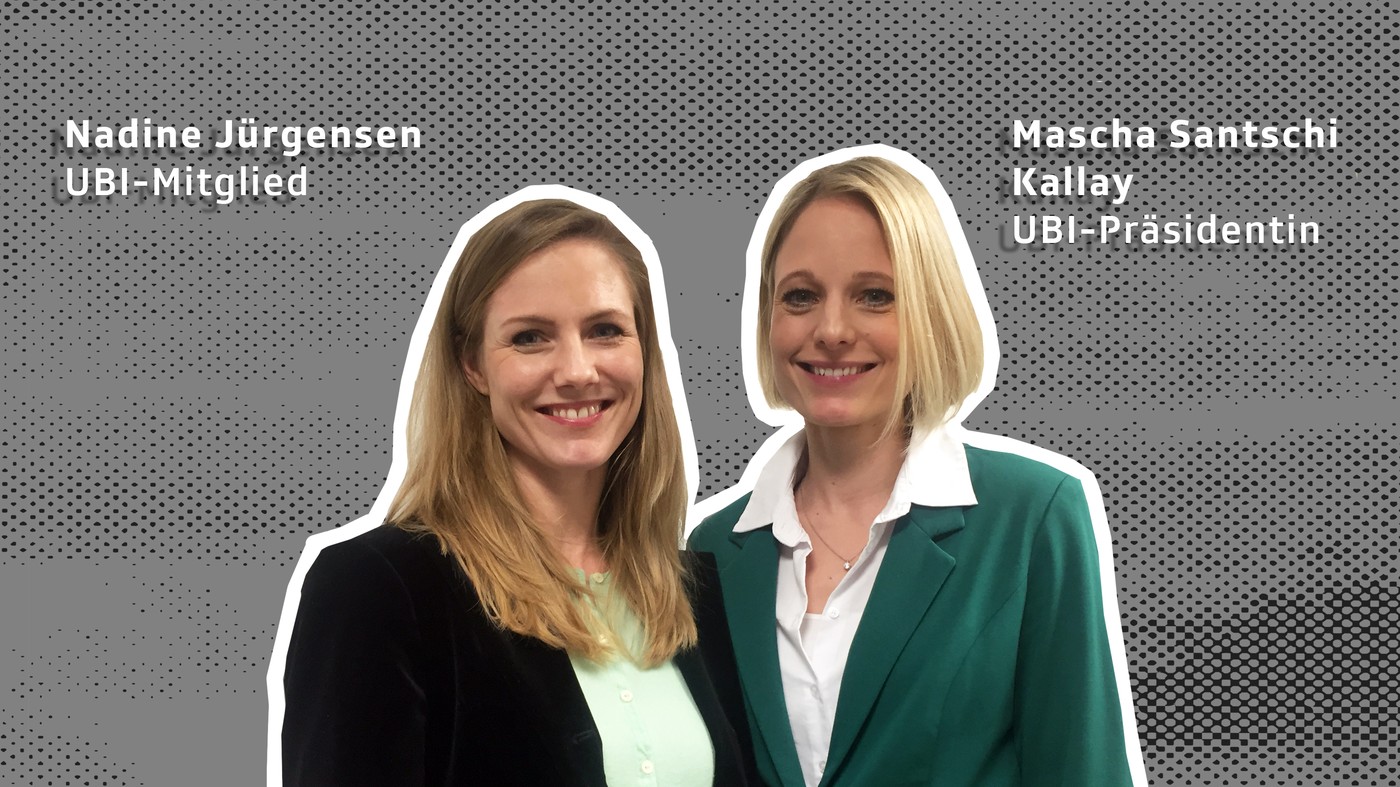 Nadine Jürgensen und Mascha Santschi Kallay Porträt