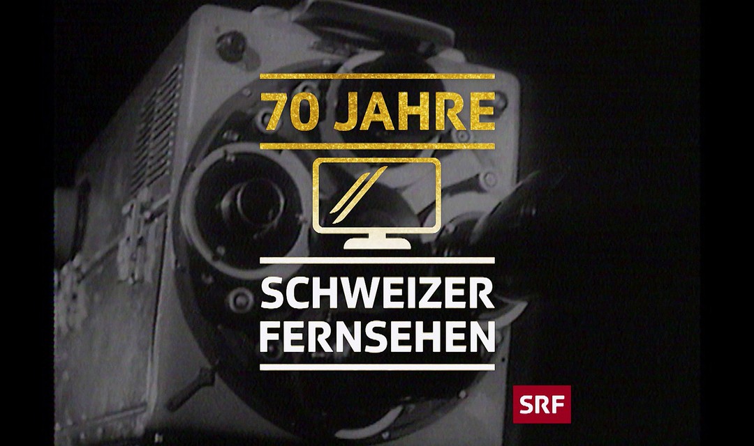 Keyvisual «70 Jahre Schweizer Fernsehen»