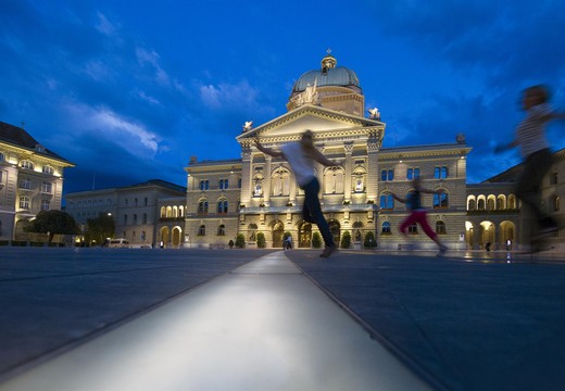 Bild von Besichtigung SRG Studio Bundeshaus und Parlamentsgebäude