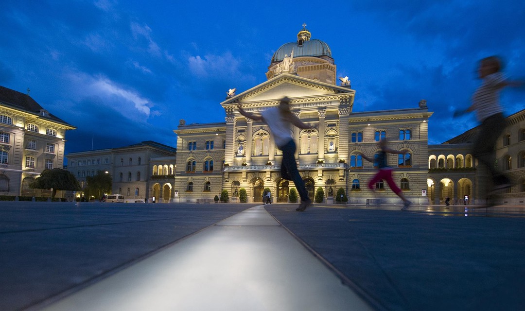 Bild von Besichtigung SRG Studio Bundeshaus und Parlamentsgebäude