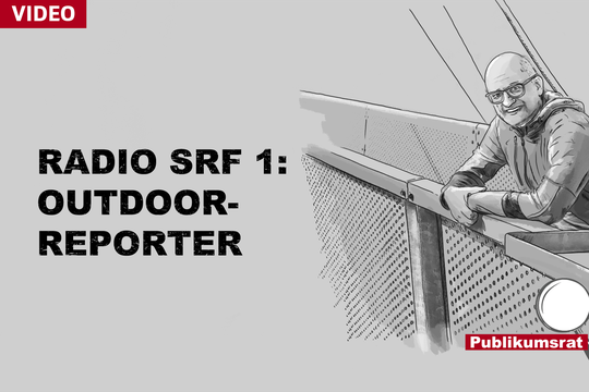 Bild von Im Fokus des Publikumsrats: Outdoor-Reporter