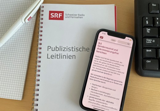 Bild von Das sagt SRF: Stellungnahme zur Berichterstattung von CH Media zur genderneutralen Sprache bei SRF