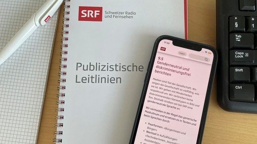 Bild von Das sagt SRF: Stellungnahme zur Berichterstattung von CH Media zur genderneutralen Sprache bei SRF