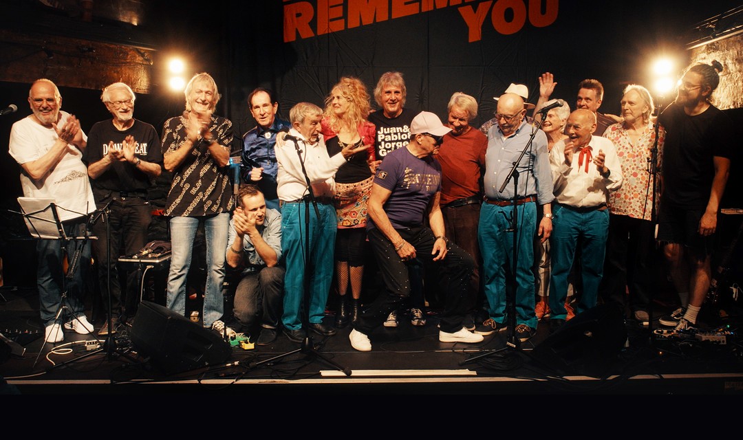 Die «I’ll Remember You»-Band auf der Bühne nach dem Auftritt im Atlantis 2023
