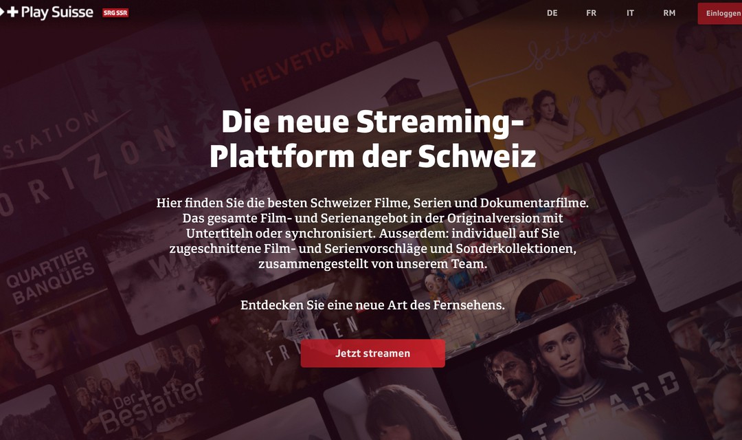 Bild von Play Suisse – die neue Art des Fernsehens