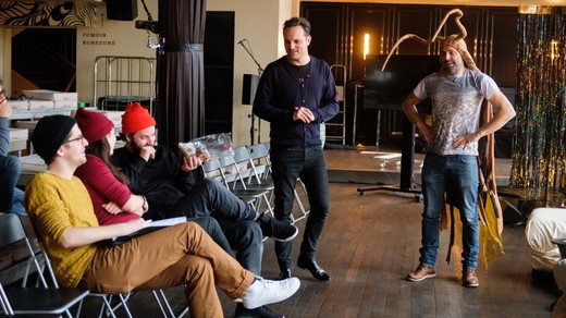 Bild von Wie eine Sendung von «Deville Late Night» entsteht