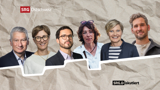 Bild von «SRG.Diskutiert»-Talk in St. Gallen: Kann Journalismus unabhängig sein, wenn er öffentlich finanziert wird?