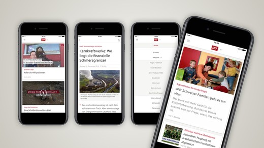 Bild von Umfassendes Update für die SRF App
