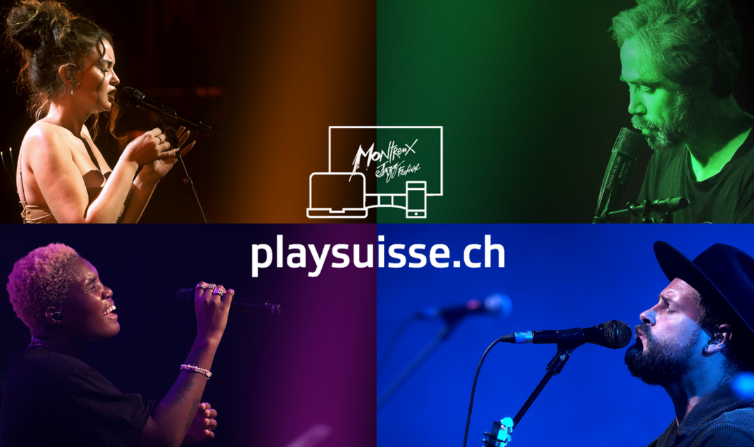 Keyvisual Play Suisse «Montreux Jazz Festival»