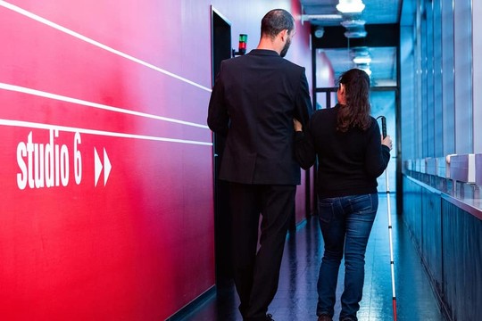 Bild von Besucherführungen für sinnesbehinderte Menschen 