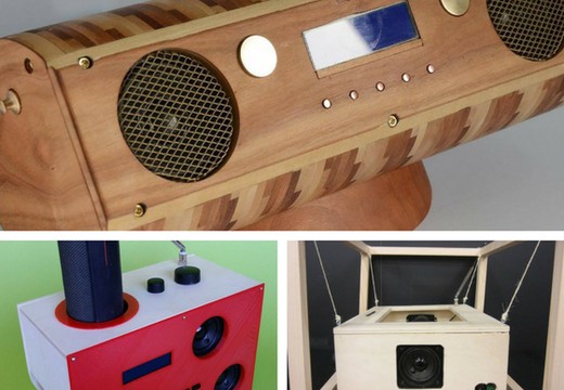 Bild von DAB+ Radios – ganz aus Holz geschnitzt