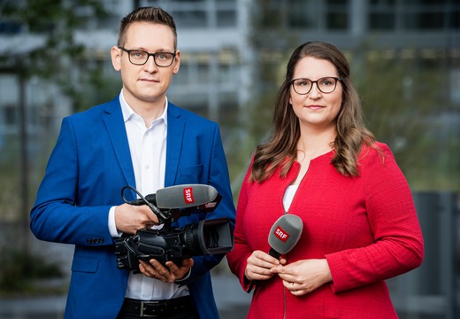 Bild von Anita Bünter und Jonas Bischoff neue Nahost-Korrespondenten