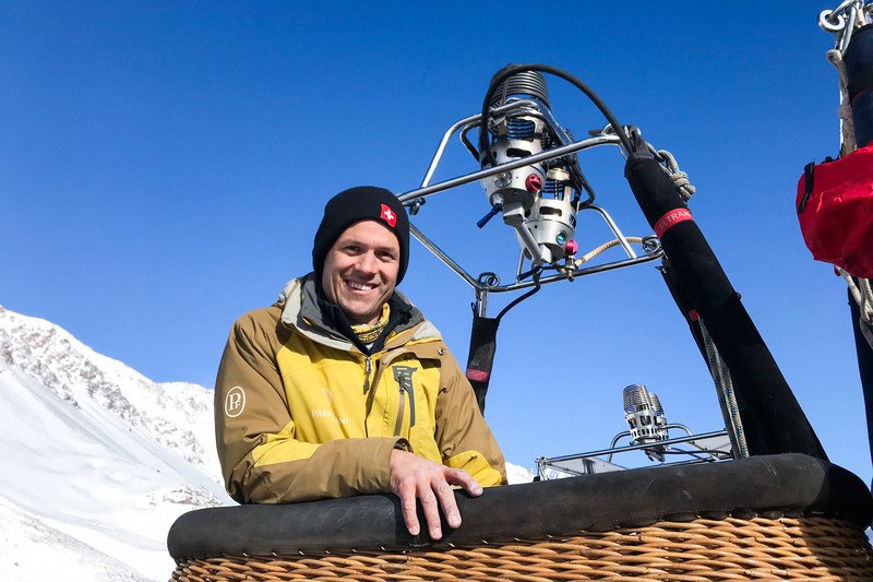 Stefan Zeberli, Professioneller Ballonpilot