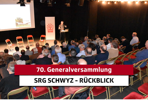 Bild von Generalversammlung der SRG Schwyz feierte 70-jähriges Bestehen