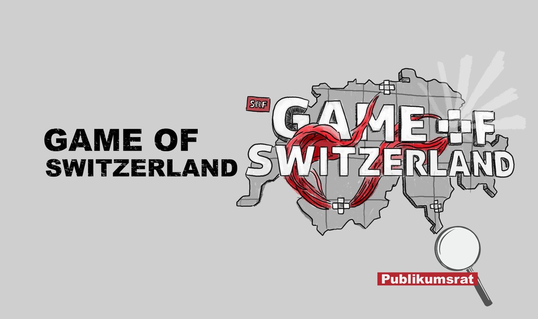 Illustration des Keyvisuals von Game of Switzerland