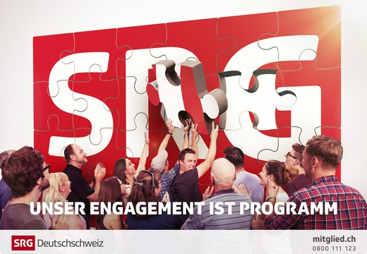 Bild von SRG.D mit neuen Spots, Web-Auftritt und Newsletter