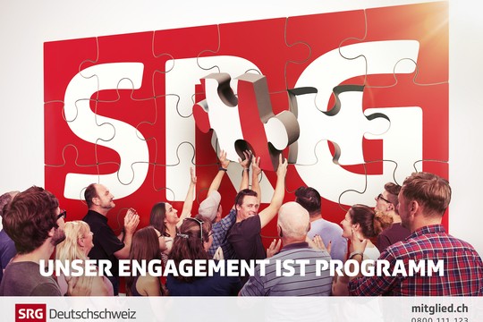 Bild von SRG.D mit neuen Spots, Web-Auftritt und Newsletter 