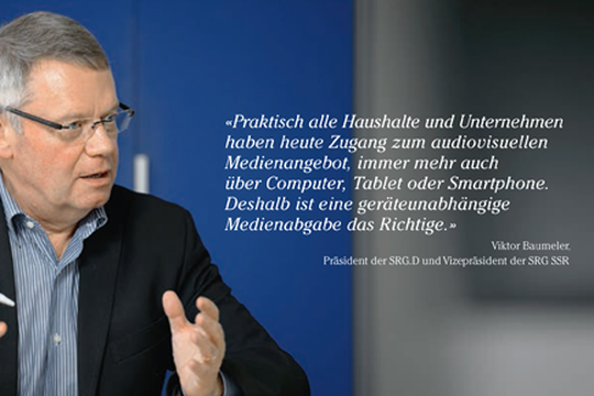 Bild von Referendum zum RTVG: «Die neue Mediengebühr ist zeitgemäss und fair»