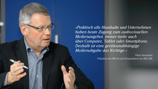 Bild von Referendum zum RTVG: «Die neue Mediengebühr ist zeitgemäss und fair»