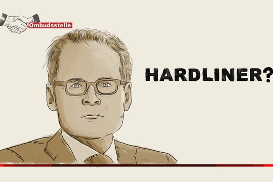 Bild von Hat SRF Nationalrat Köppel mit dem Begriff «Hardliner» diffamiert?