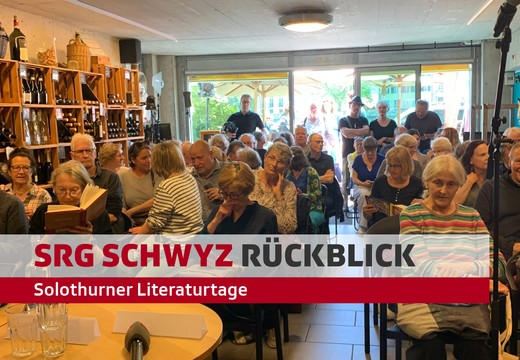 Bild von Vor Ort dabei sein, wenn Radio entsteht – Die SRG Schwyz an den 46. Solothurner Literaturtagen