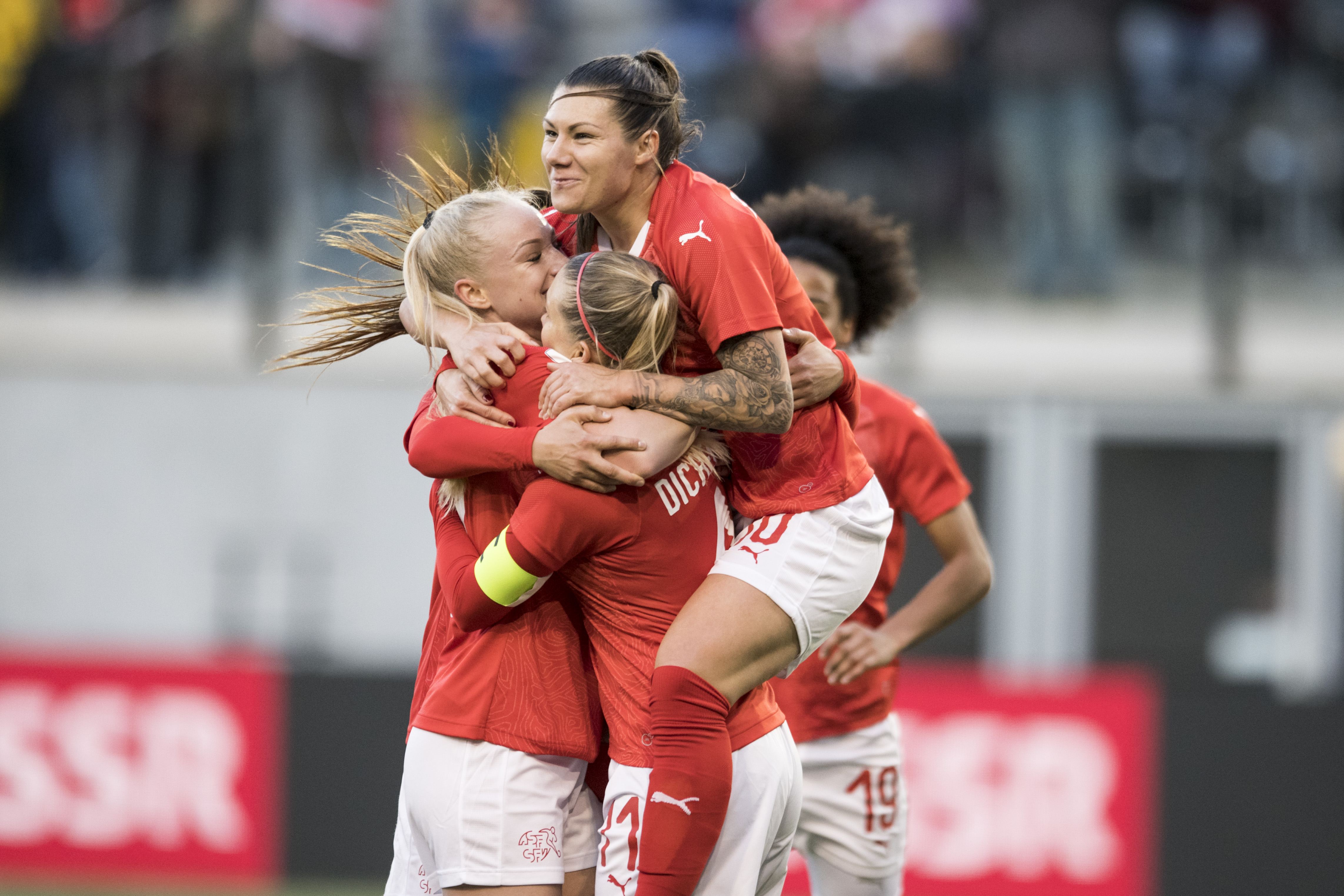 Schweizer Cup, Schweizer Frauen- und U-Nationalteams bis 2023/24 live bei der SRG SSR