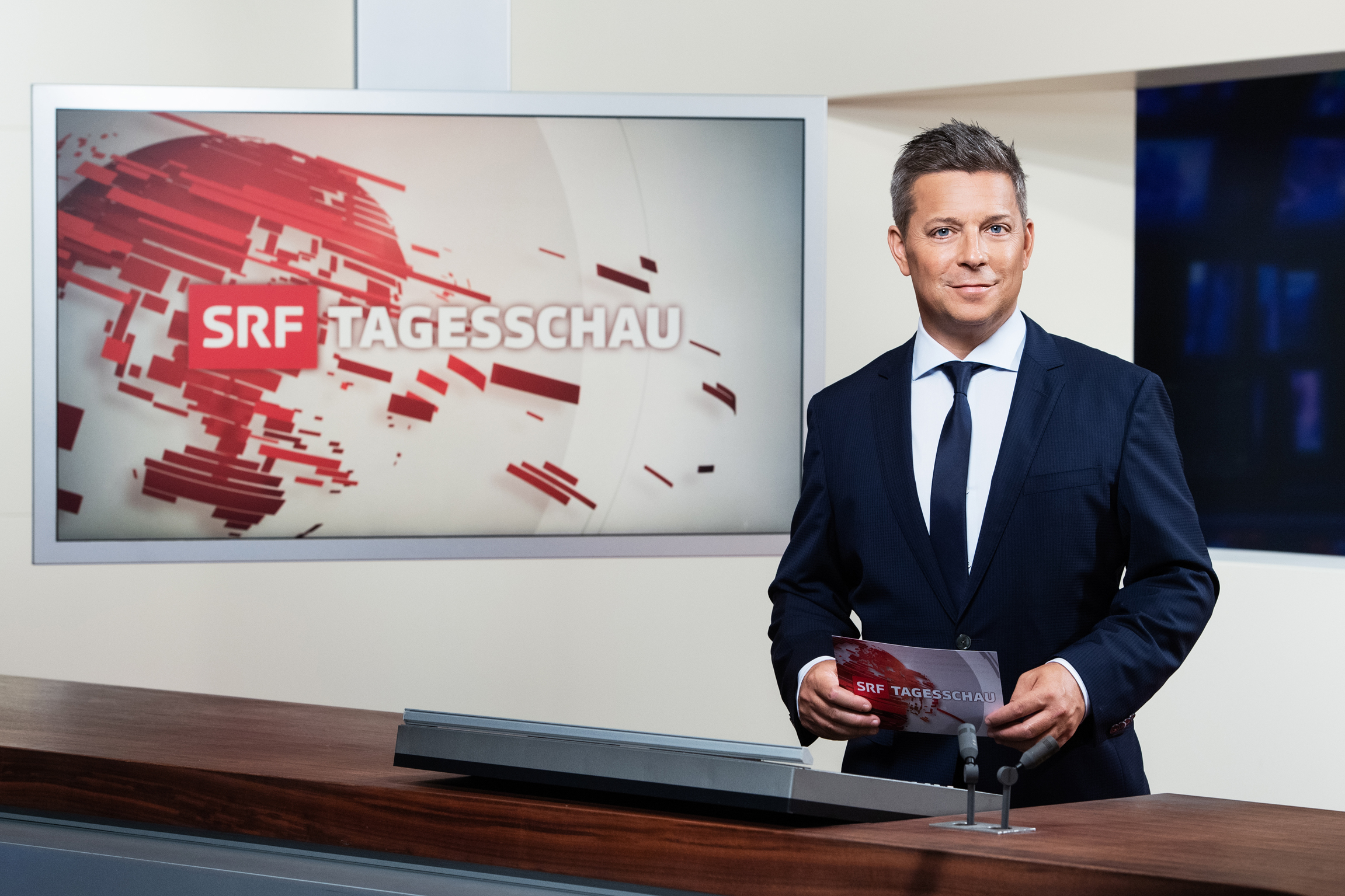 Der neue «Tagesschau»-Moderator heisst Claudio Spescha ...